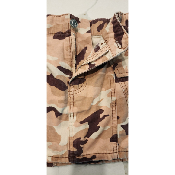 FOREVER 21 Camo Cargo Pockets Skirt Women's XS Tan NWT - Picture 7 of 11